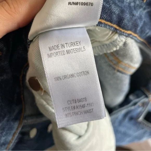 AGOLDE 90s Pinch Waist in Range - Picture 5 of 5